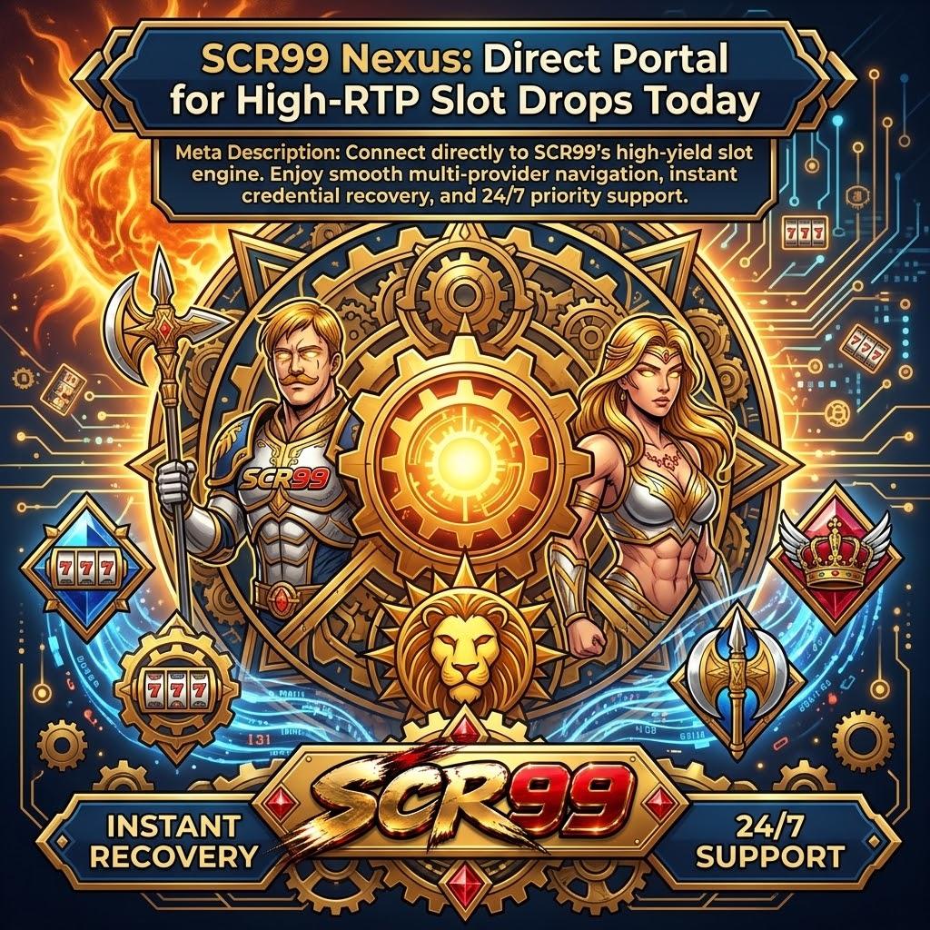 SCR99 login guide illustration